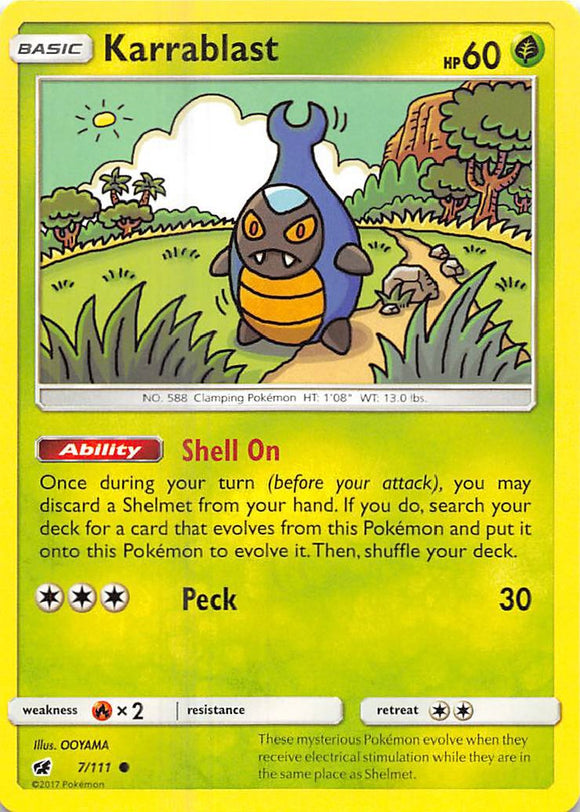 Karrablast [7/111] [Crimson Invasion] Reverse Holofoil