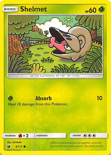 Shelmet [8/111] [Crimson Invasion]