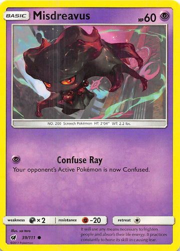 Misdreavus [39/111] [Crimson Invasion] Reverse Holofoil