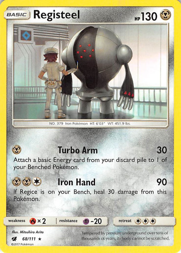 Registeel [68/111] [Crimson Invasion] Reverse Holofoil