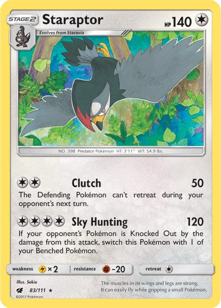 Staraptor [83/111] [Crimson Invasion] Reverse Holofoil