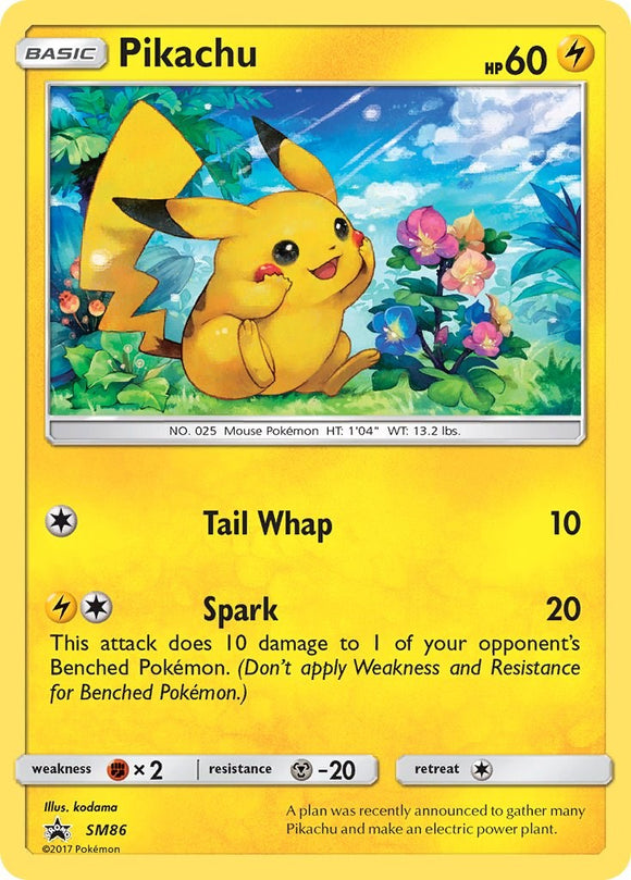 Pikachu - SM86 [SM86] [SM Promos] Holofoil