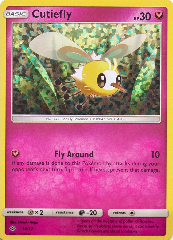Cutiefly - 10/12 [010/012] [McDonald's Promos 2017] Holofoil