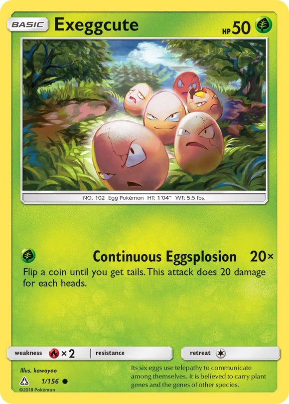 Exeggcute [1/156] [Ultra Prism] Reverse Holofoil