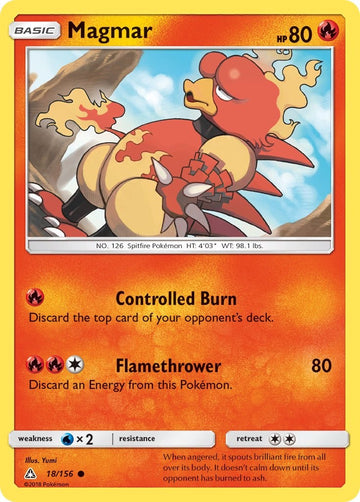 Magmar [18/156] [Ultra Prism]