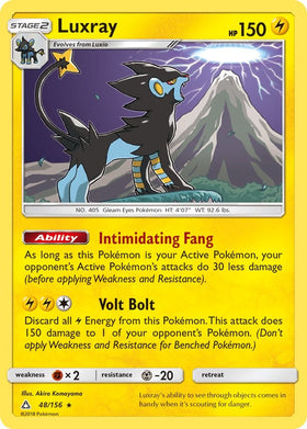Luxray [48/156] [Ultra Prism] Holofoil