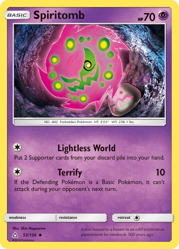 Spiritomb [53/156] [Ultra Prism] Reverse Holofoil