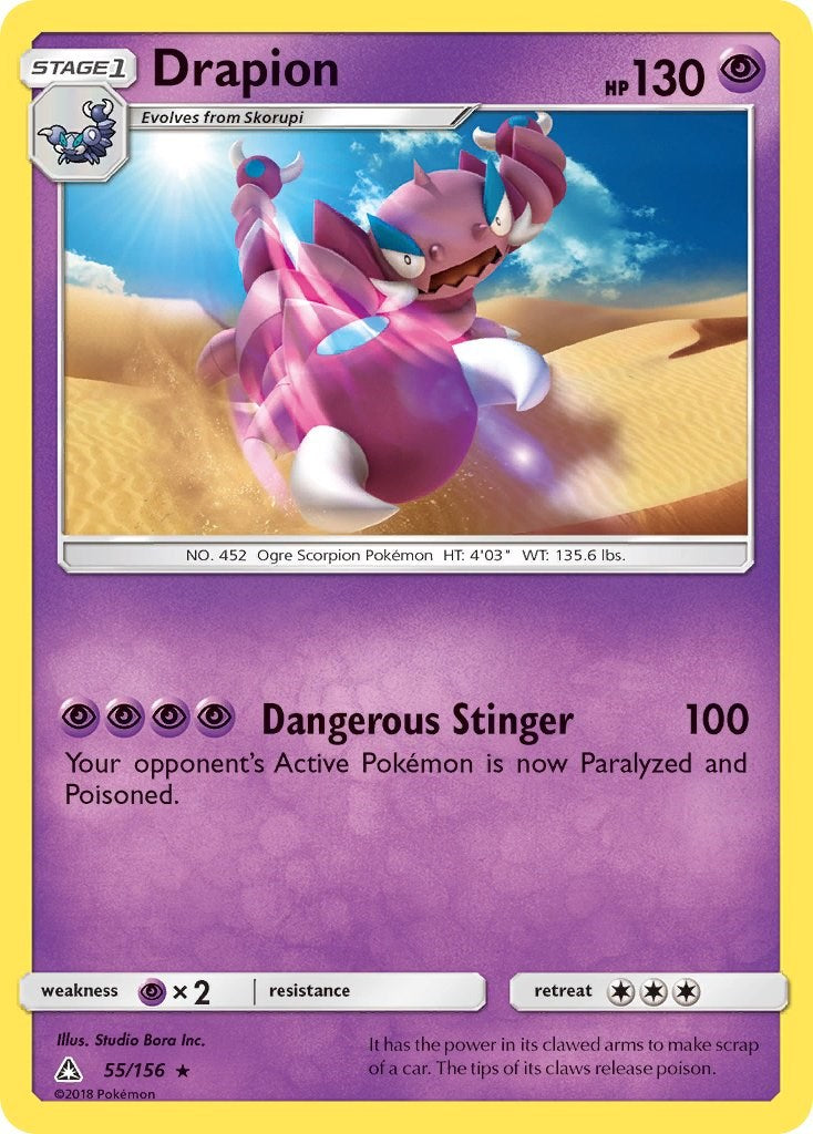 Drapion [55/156] [Ultra Prism] Reverse Holofoil