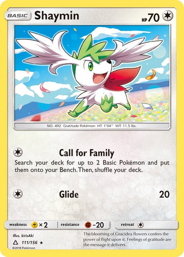 Shaymin (111) [111/156] [Ultra Prism] Reverse Holofoil