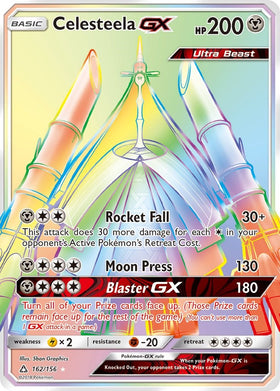 Celesteela GX (Secret Rare) [162/156] [Ultra Prism] Holofoil