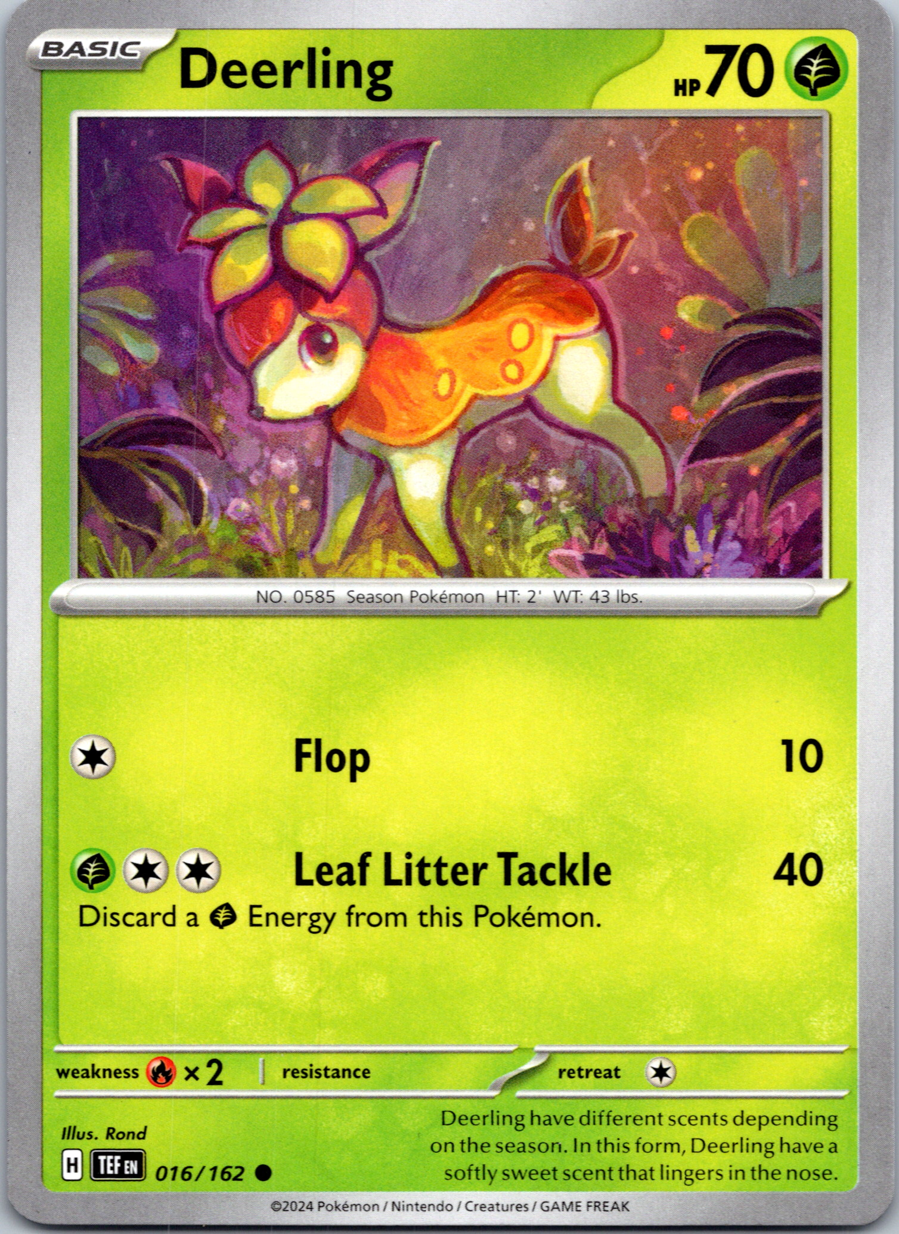 Deerling [16/162] - (Temporal Forces)