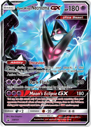 Dawn Wings Necrozma GX - SM101 [SM101] [SM Promos] Holofoil