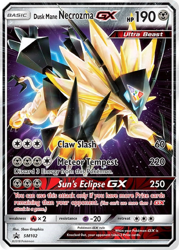 Dusk Mane Necrozma GX [SM102] [SM Promos] Holofoil