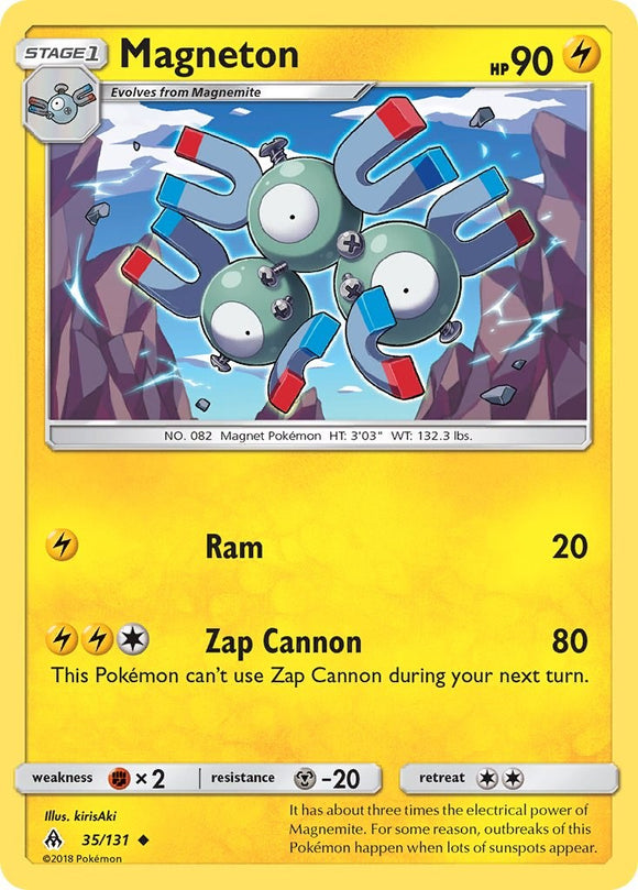 Magneton [35/131] [SM - Forbidden Light] Reverse Holofoil
