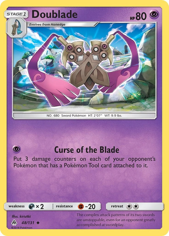 Doublade [48/131] [SM - Forbidden Light] Reverse Holofoil