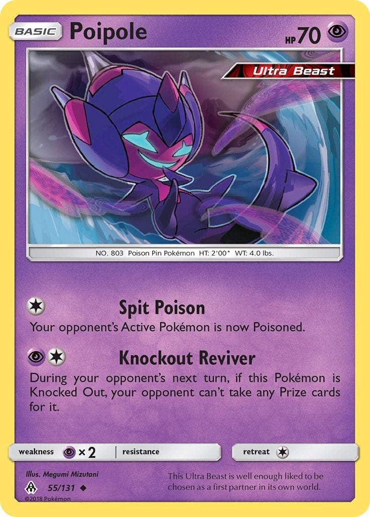 Poipole [55/131] [SM - Forbidden Light] Reverse Holofoil