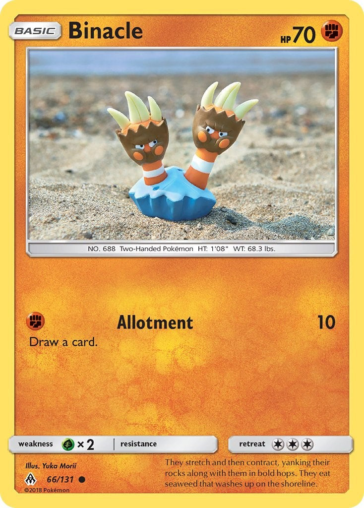 Binacle [66/131] [SM - Forbidden Light] Reverse Holofoil