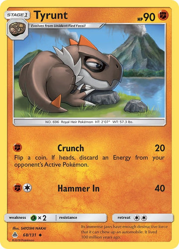 Tyrunt [68/131] [SM - Forbidden Light] Reverse Holofoil