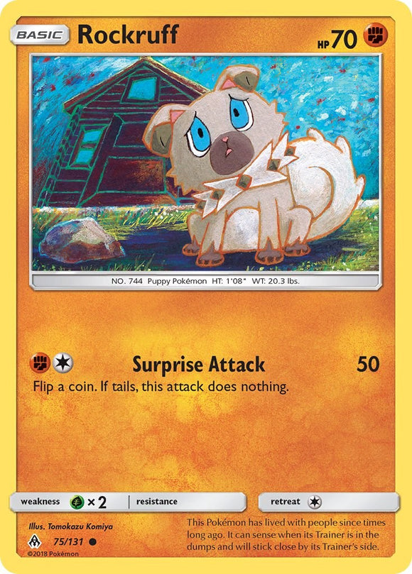 Rockruff (075/131) [SM - Forbidden Light]