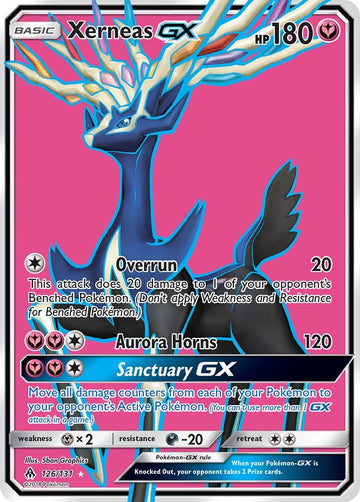Xerneas GX (Full Art) (126/131) [SM - Forbidden Light]