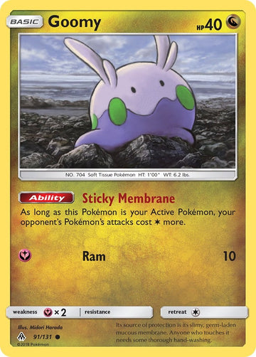 Goomy (91) [91/131] [SM - Forbidden Light] Reverse Holofoil
