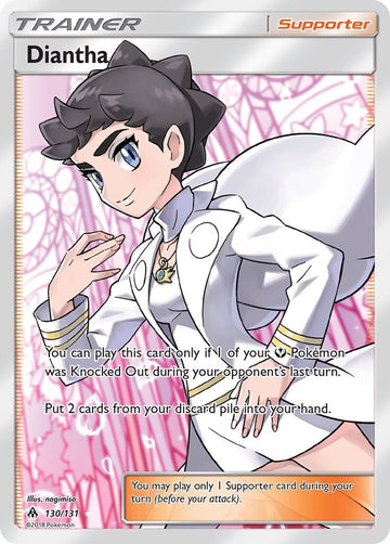 Diantha (Full Art) (130/131) [SM - Forbidden Light]