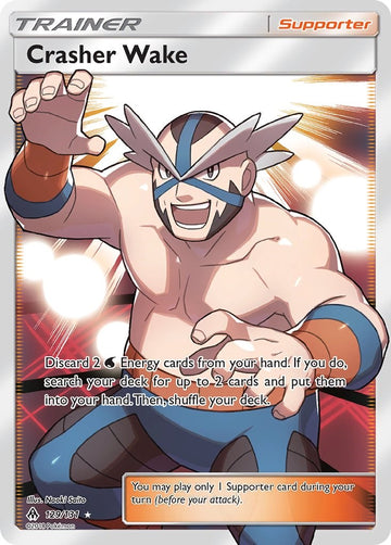 Crasher Wake (Full Art) (129/131) [SM - Forbidden Light]