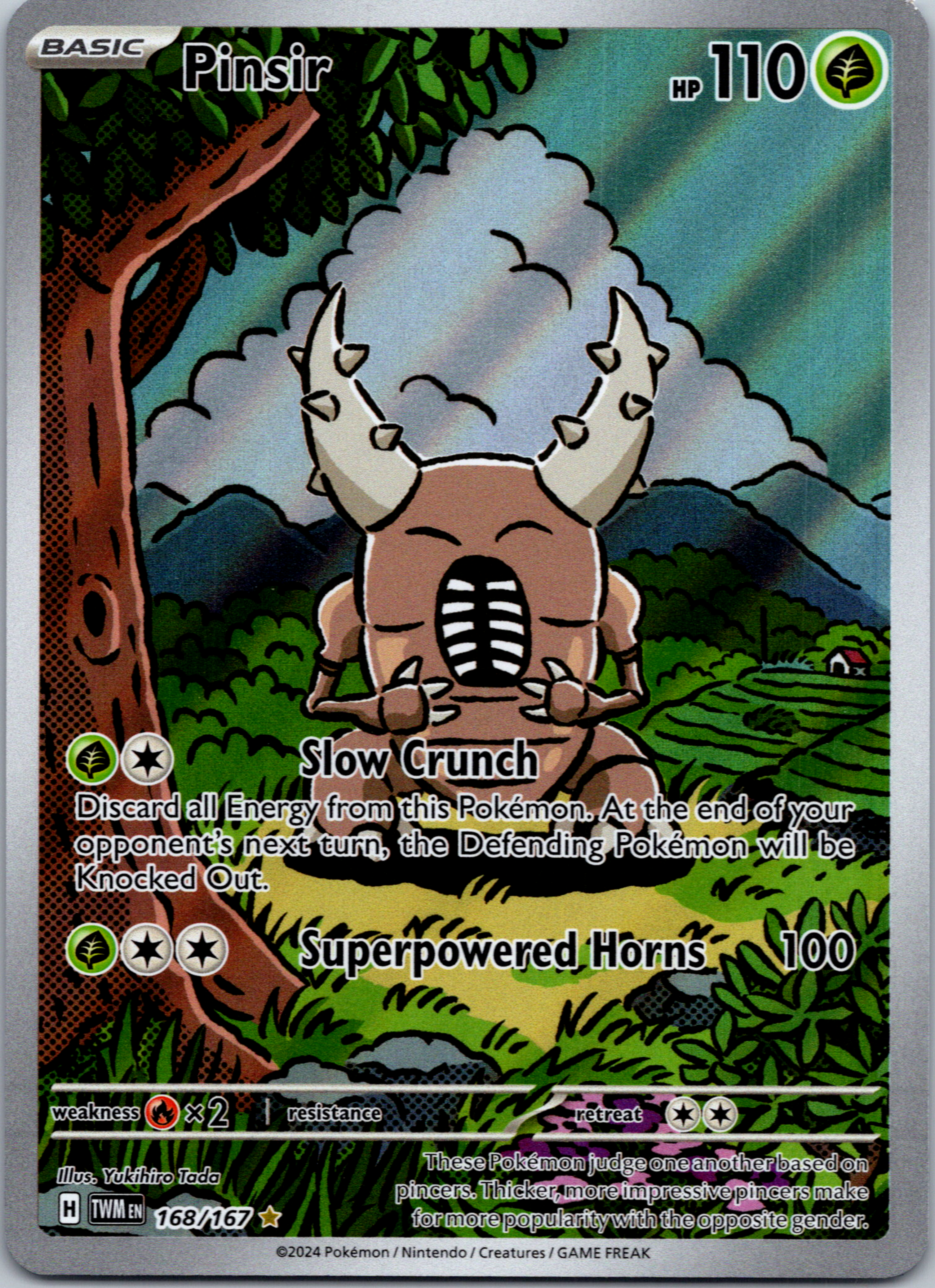 Pinsir [168/167] - (Twilight Masquerade) Holofoil