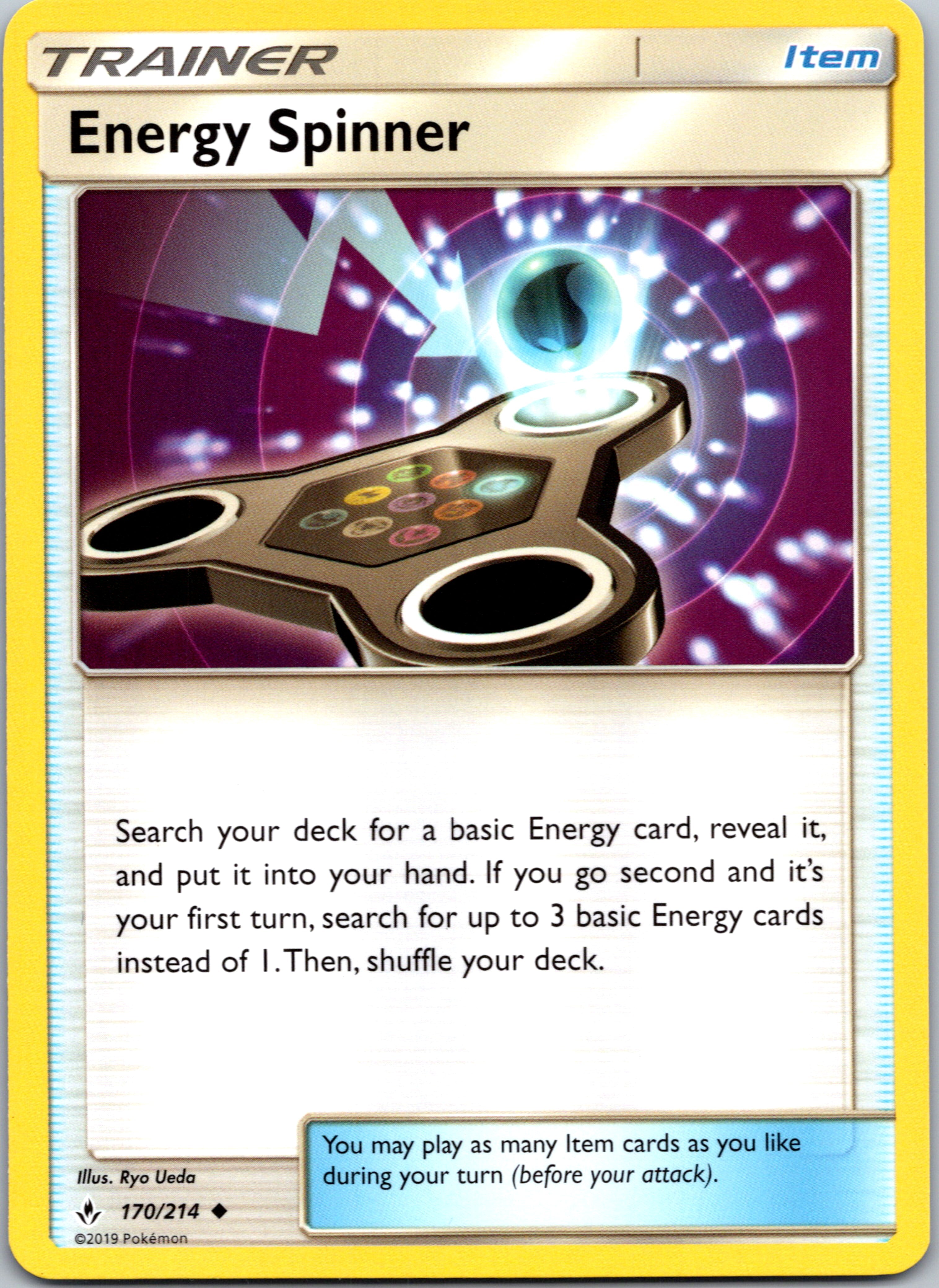 Energy Spinner (170/214) [Sun & Moon: Unbroken Bonds]