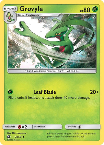 Grovyle [9/168] [Celestial Storm] Reverse Holofoil