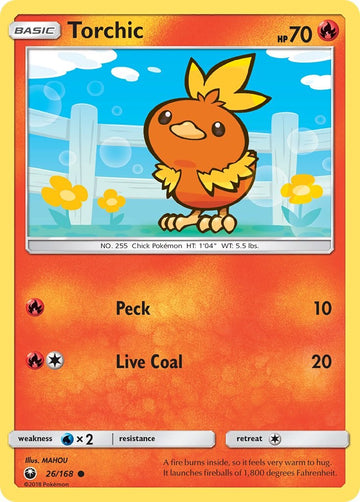 Torchic (026/168) [Sun & Moon: Celestial Storm]