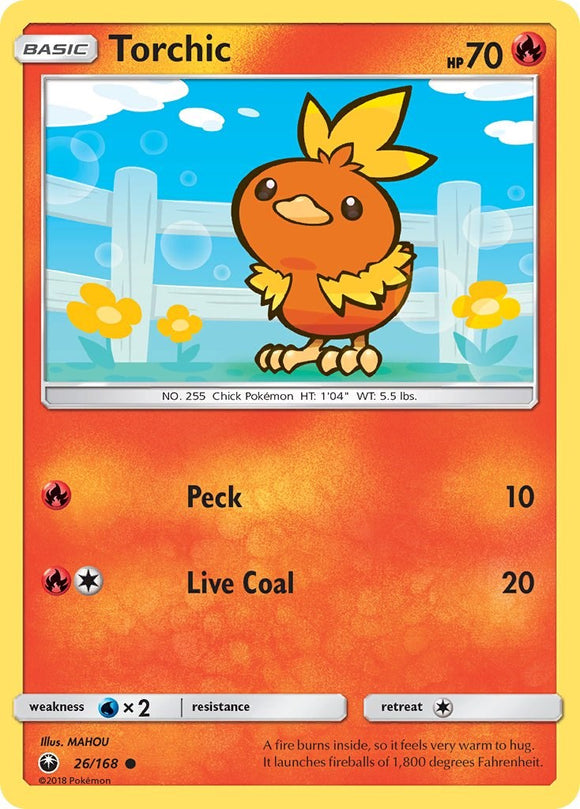 Torchic (026/168) [Sun & Moon: Celestial Storm]