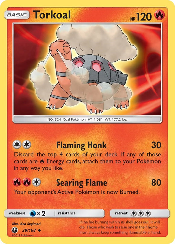 Torkoal (029/168) [Sun & Moon: Celestial Storm]