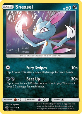 Sneasel [86/168] [Celestial Storm] Reverse Holofoil