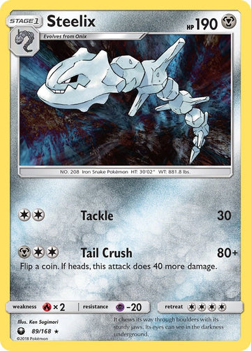 Steelix (089/168) [Sun & Moon: Celestial Storm]