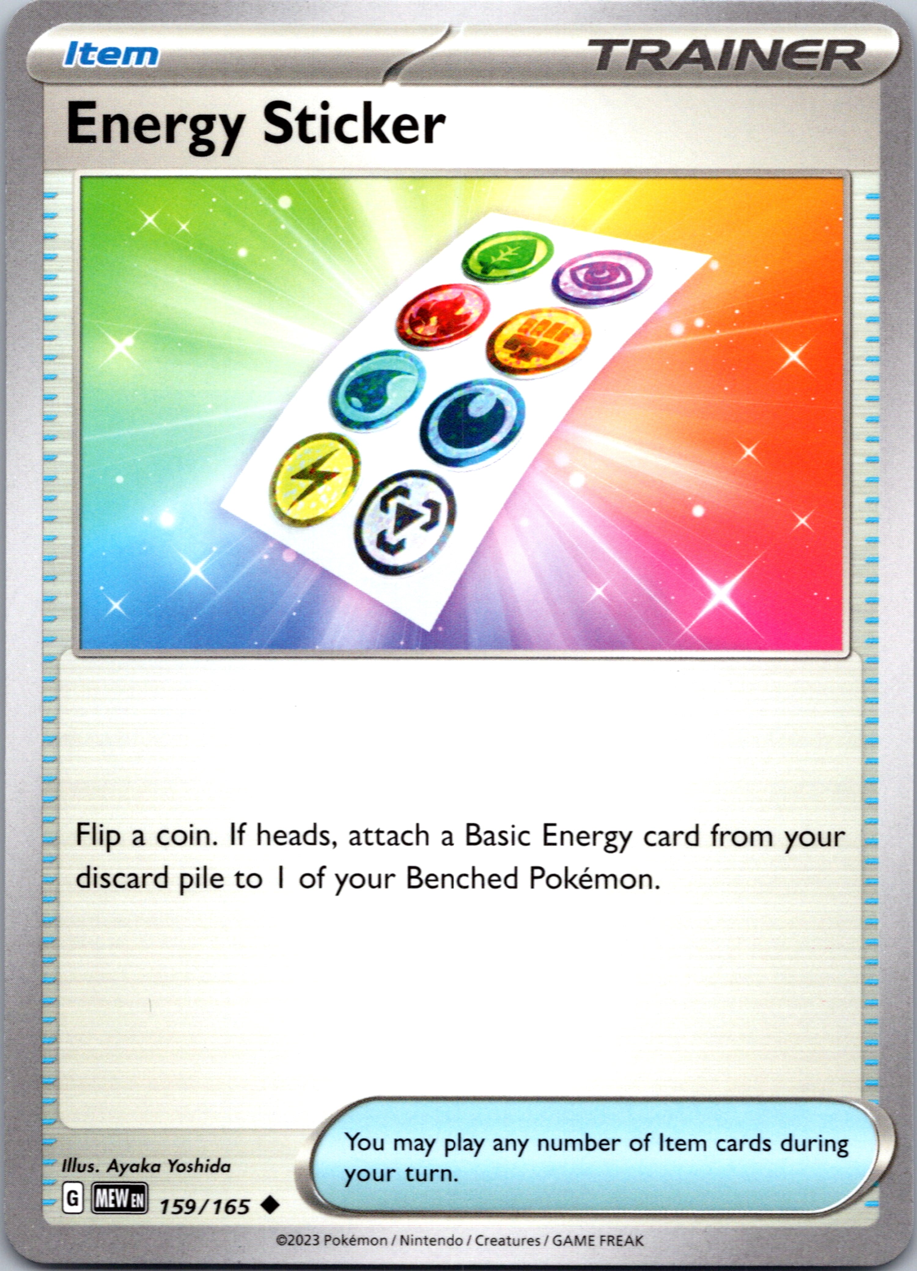 Energy Sticker (159/165) [Scarlet & Violet:  151]