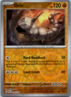 Onix (090/182) - [Scarlet & Violet: Paradox Rift] Reverse Holofoil