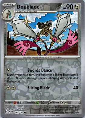 Doublade (133/182) - [Scarlet & Violet: Paradox Rift] Reverse Holofoil