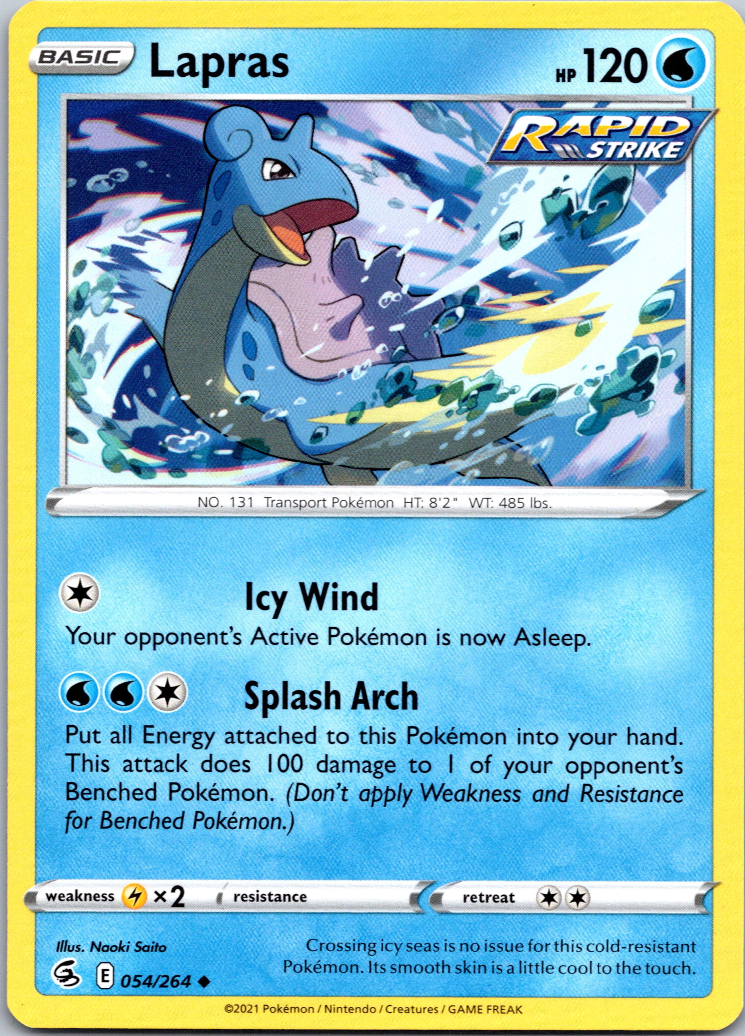 Lapras (054/264) [Sword & Shield: Fusion Strike]