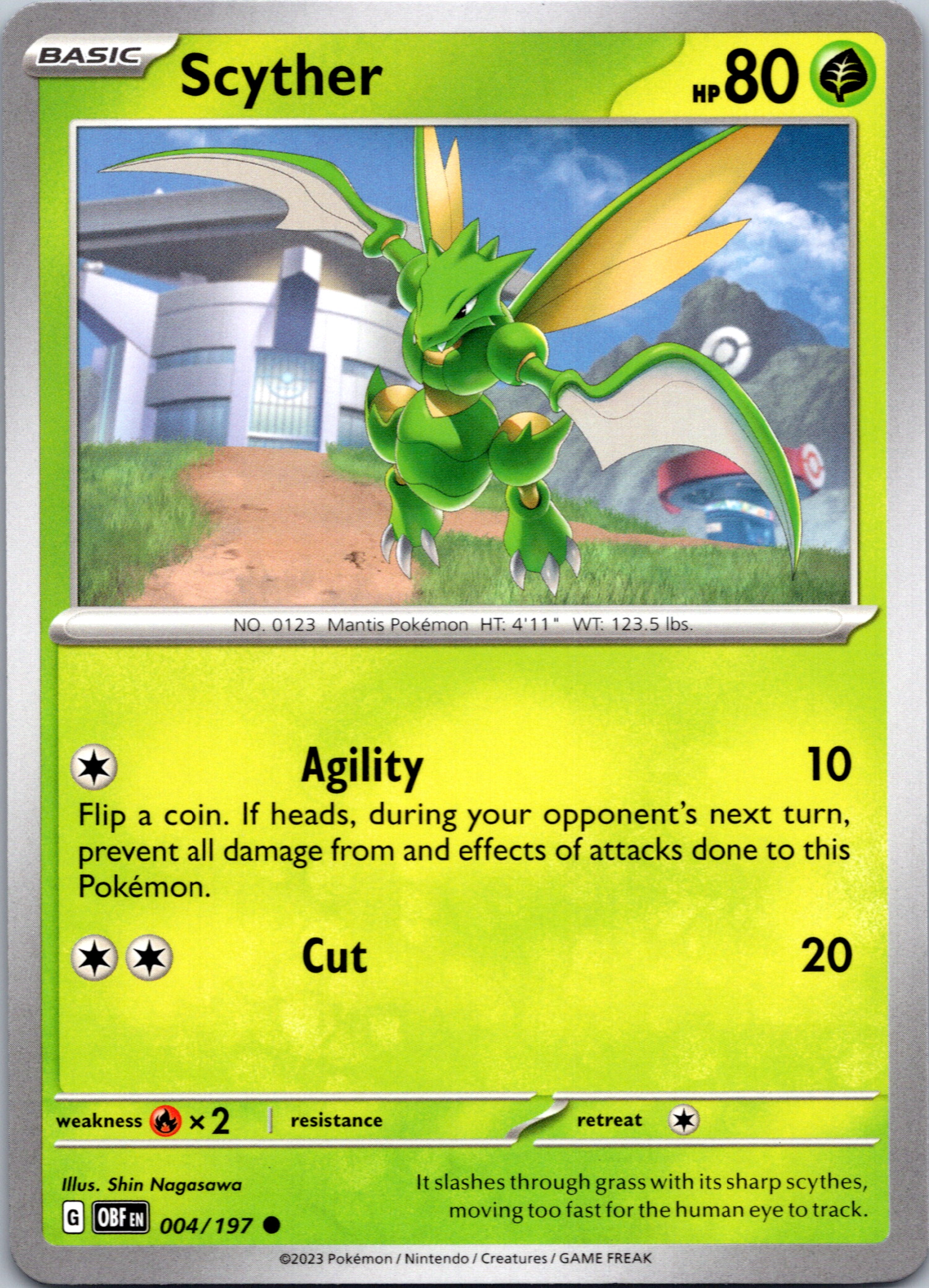 Scyther (004/197) [Scarlet & Violet: Obsidian Flames]