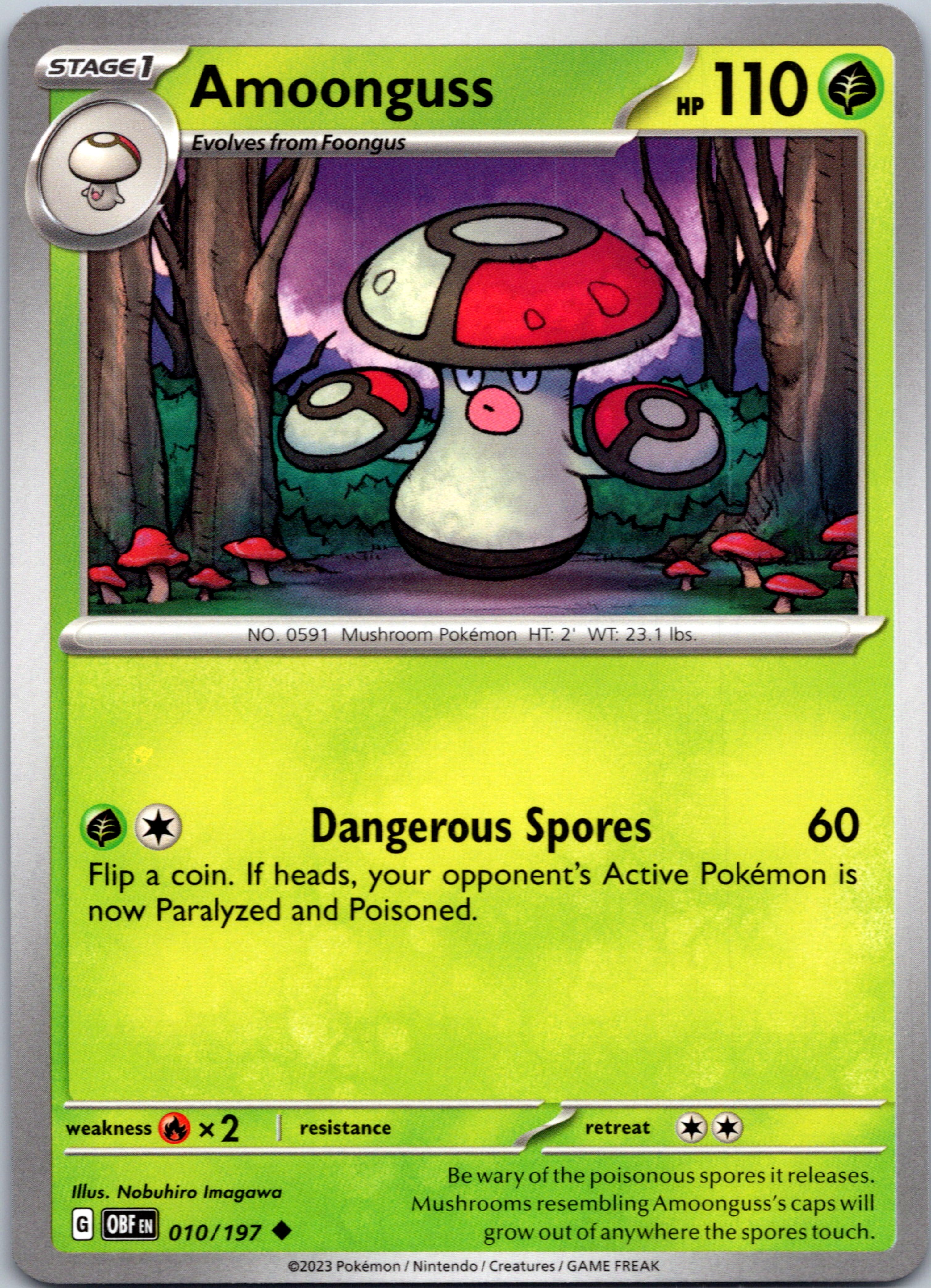 Amoonguss (010/197) [Scarlet & Violet: Obsidian Flames]