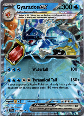Gyarados ex (045/198) [Scarlet & Violet: Base Set]