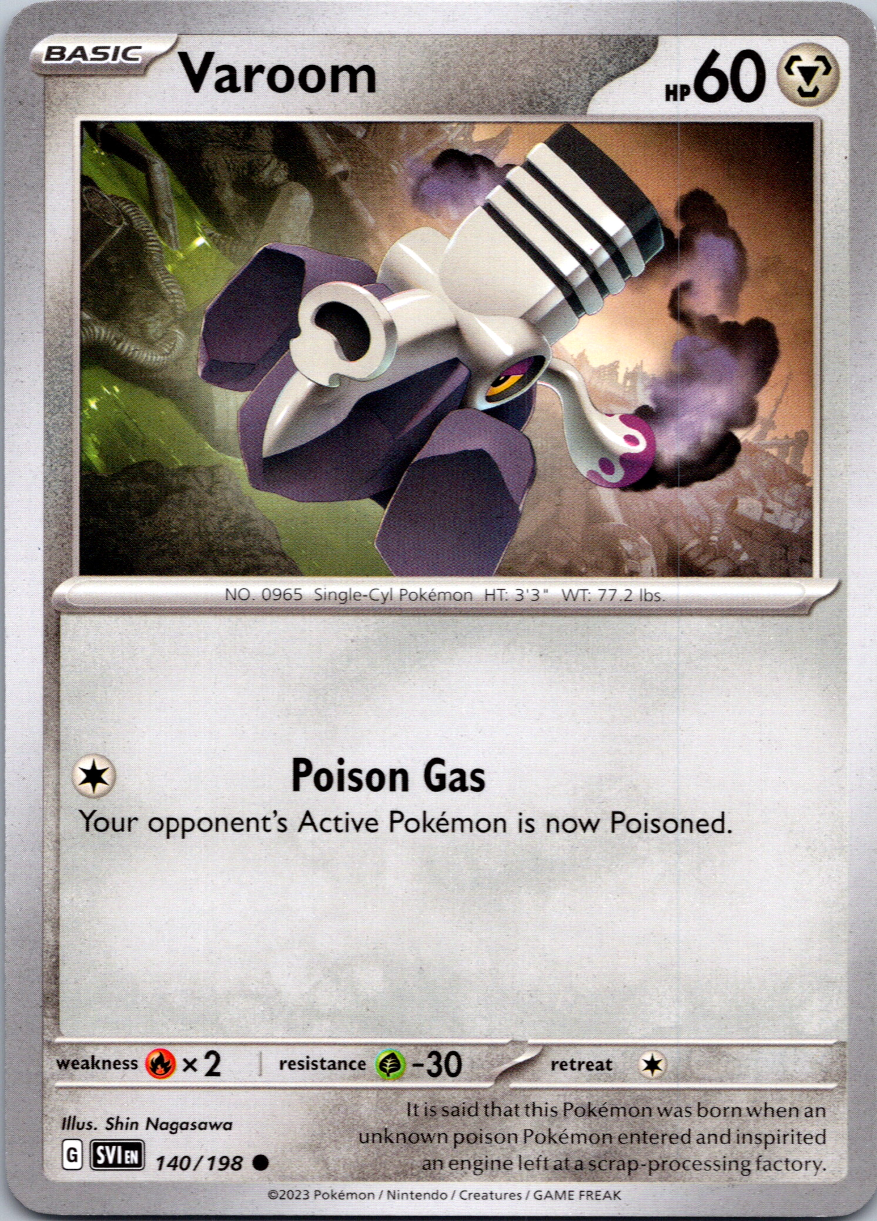 Varoom (140/198) [Scarlet & Violet: Base Set]