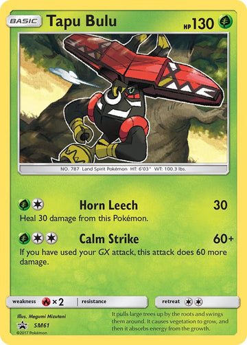Tapu Bulu - SM61 [SM61] [SM Promos] Holofoil