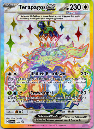 Terapagos ex - [165] - (SV Scarlet & Violet Promo Cards) Holofoil