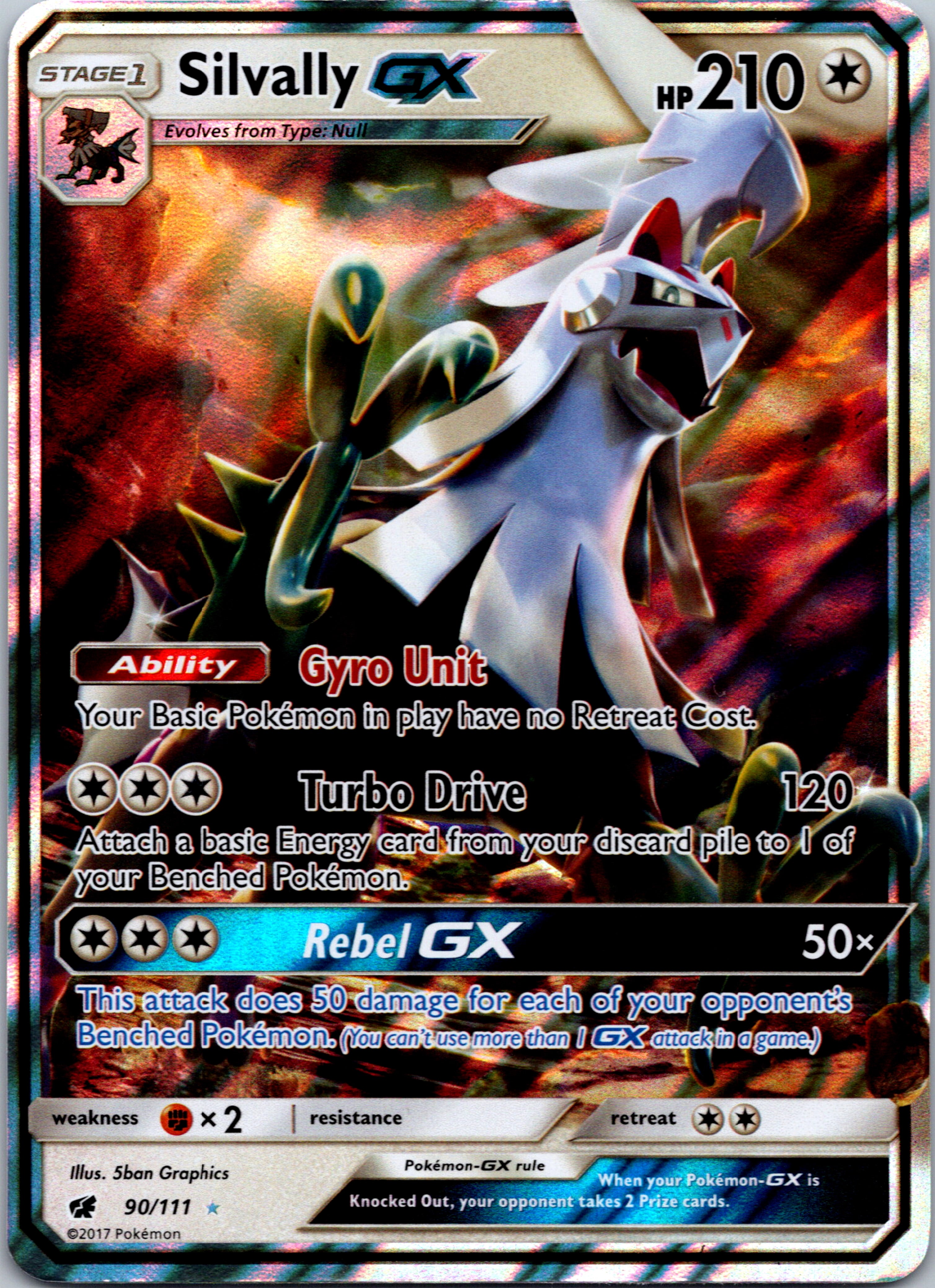 Silvally GX (090/111) [SM - Crimson Invasion]