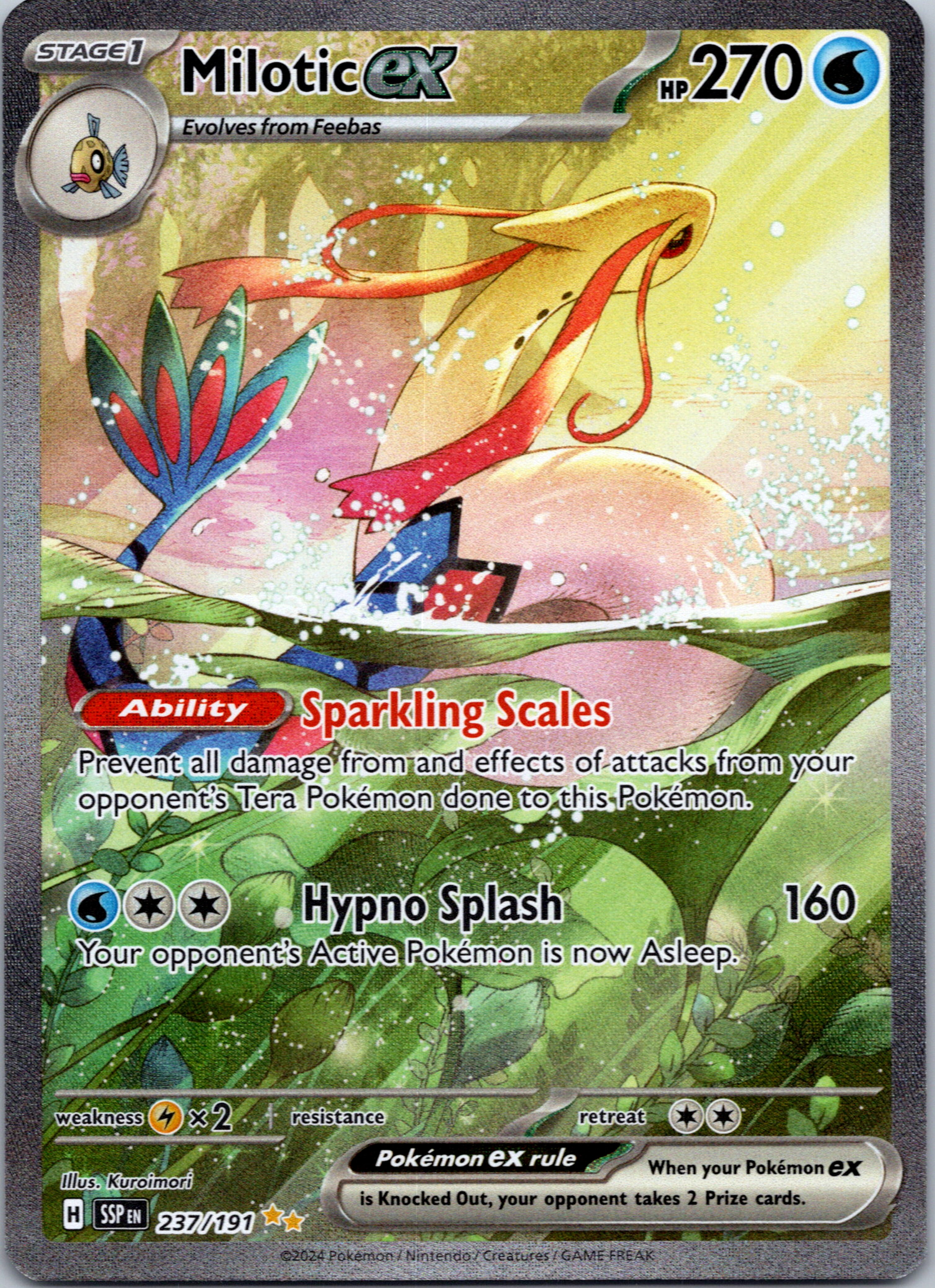 Milotic ex [237/191] - (Surging Sparks) Holofoil