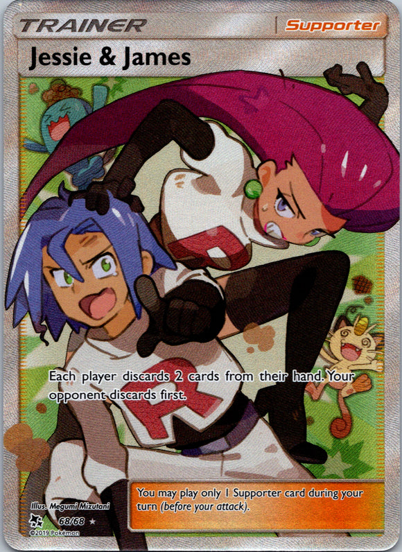 Jessie & James (Full Art) (068/68) [Hidden Fates]