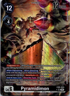 Pyramidimon (Alternate Art) [EX8-055-SR] [Chain of Liberation] Foil