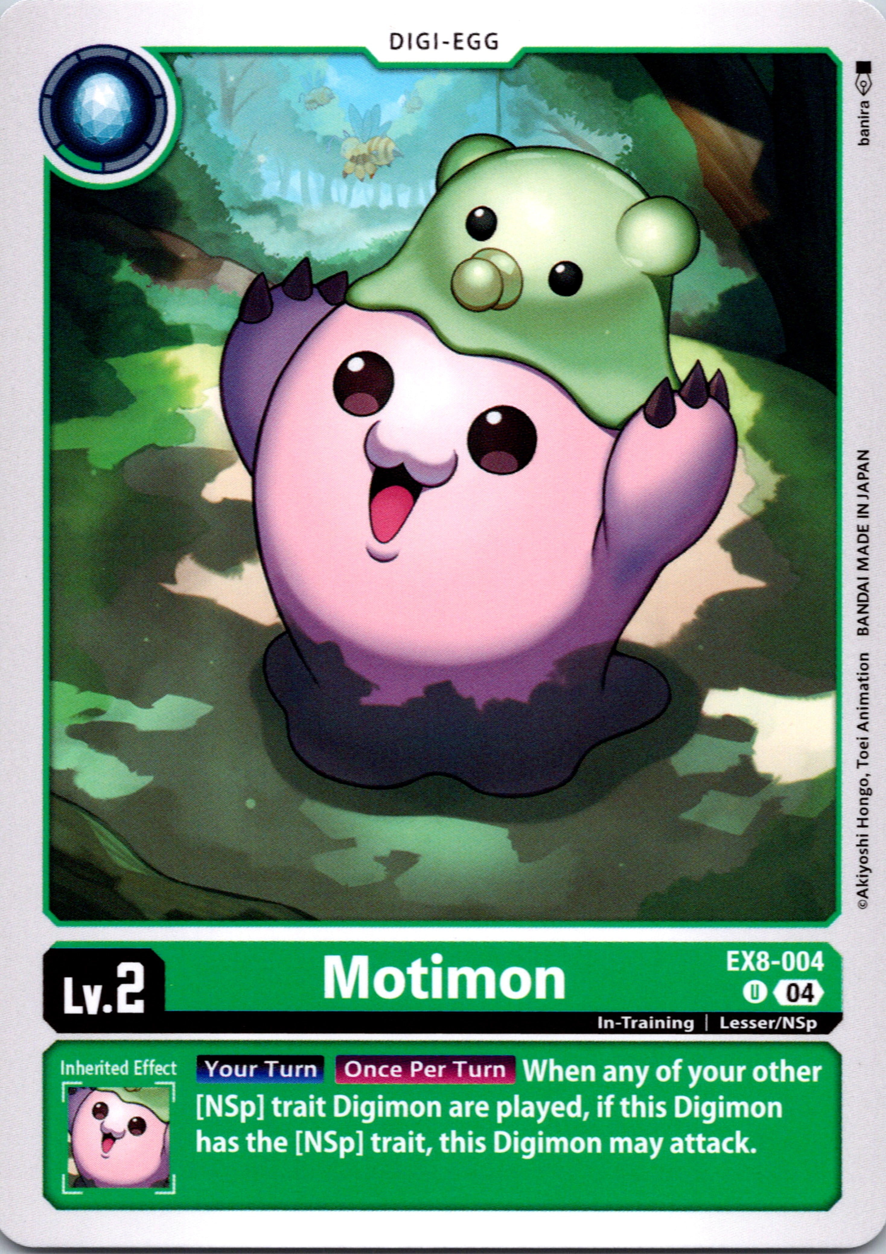 Motimon [EX8-004-U] [Chain of Liberation] Normal